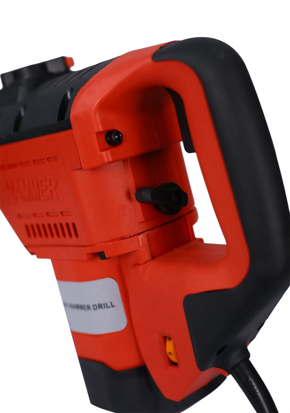 Rotary Hammer Drill, 12.5 Amp Corded Drills, Heavy Duty Chipping Hammers w/Vibration Control, Power Tool For Concret, Drill Bits and Chisels Included