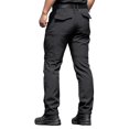 thumbnail image 4 of Yaoyar Men's Snow Pants Ski Softshell Warm Outdoor Waterproof Outdoor Work Travel Hiking Pants with Multiple Pockets, 4 of 5