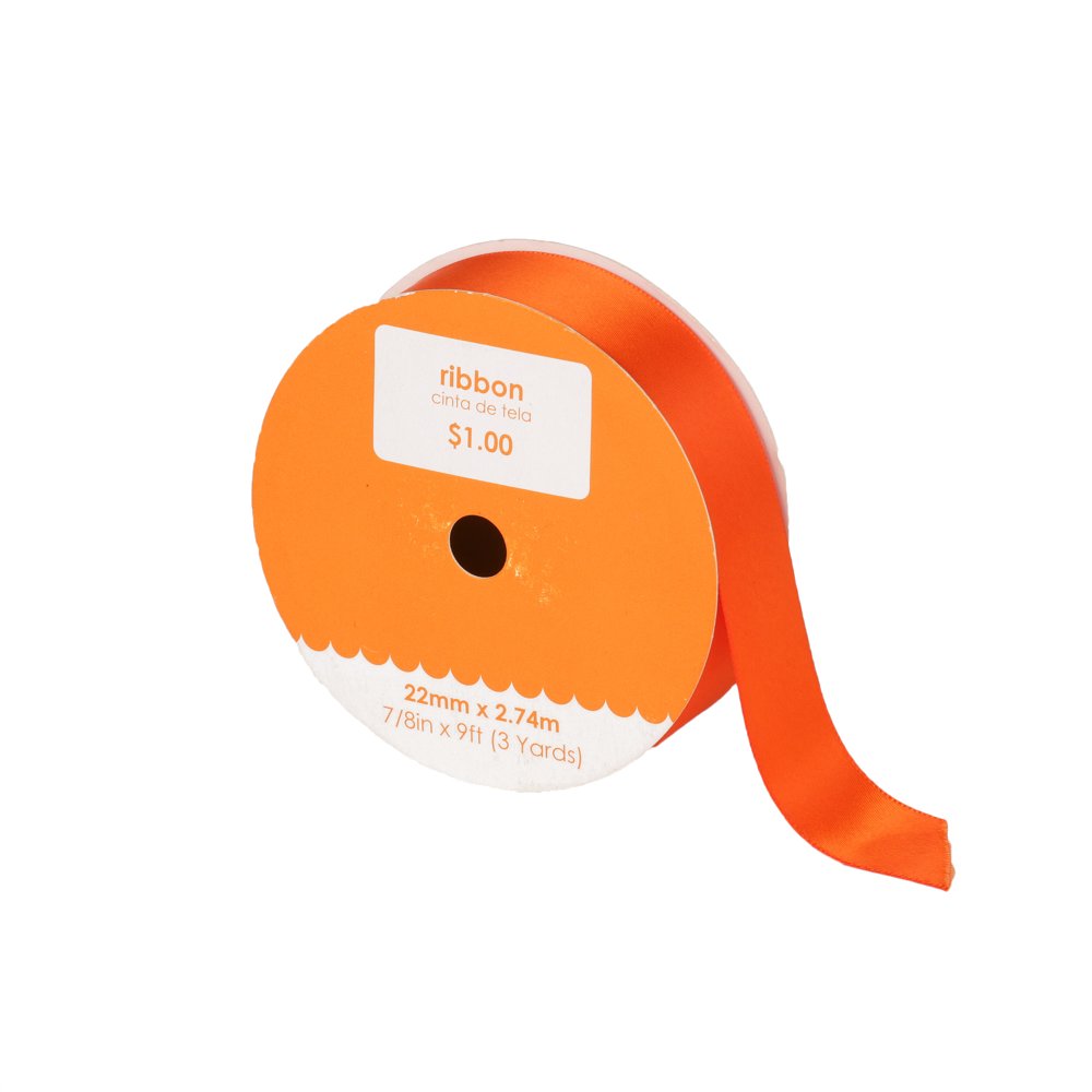 Orange Ribbon, 1 Each