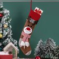 thumbnail image 2 of Wosthever Empaque de regalo Medias de Navidad Calcetines de punto Candy Christmas Tree Hanger Goodie Bag Gran capacidad Party Wedding Navided Alce, 2 of 6