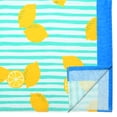 thumbnail image 2 of Mainstays Summer Vibes Cotton-Blend Beach Towel, 72 x 36 in, Lemon Stripe, 2 of 5
