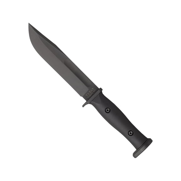 Ka-Bar Slabby Fixed Blade Knife 1095 Steel Black