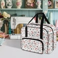 thumbnail image 2 of ZIATUBLE Sewing Machine Pattern Portable Padded Storage Sewing Tools Carrier Supply Organizer for Accessories Large Capacity Sewing Machine Cases Compatible with Most Sewing Machines, 2 of 7