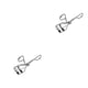 thumbnail image 1 of Pinzas rizadoras de pestañas Seitruly acero al carbono Mini cortadora cromo A6 2piezas, 1 of 5