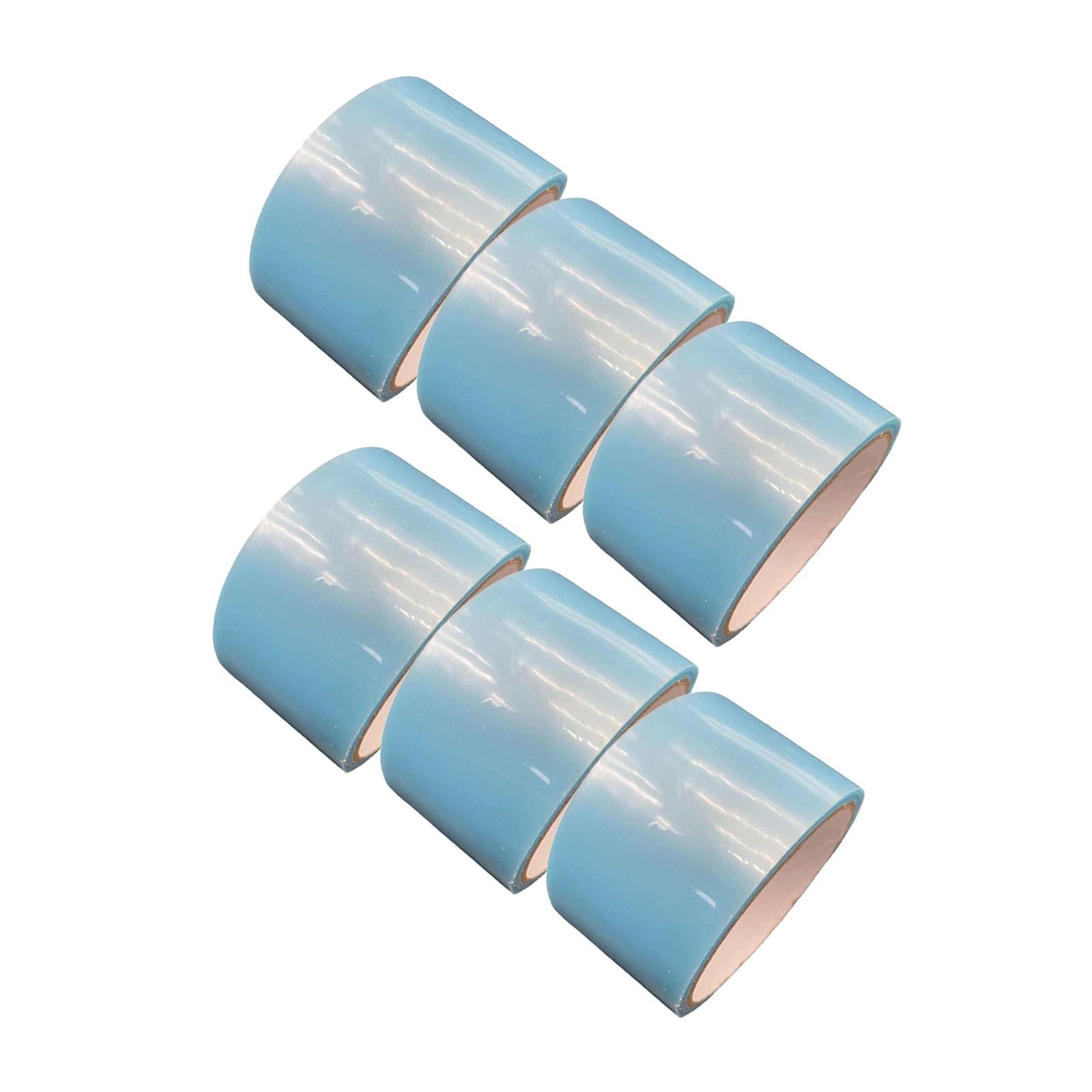 6x Creative Sticky Ball Tapes Educational Toys Colored Tapes Bulk Game Embellishment Relaxing for Supplies Kids Scrapbook Blue