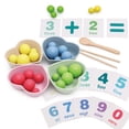 thumbnail image 2 of Juego de cuentas de Clip palillos de práctica rompecabezas de madera Ehuebsd para Educación Temprana ayuda para la enseñanza agarre entrenamiento juguete de aprendizaje para ni, 2 of 9