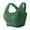 Army Green, variant on Womens Wireless Floral Lace Bra Front Cross Closrue Push Up Supportive Full Coverage Bralettes Bras, Black, Size 3XL