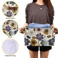 thumbnail image 3 of Yayeee Canvas Storage Basket with Handles for Shelves Fabric Bins Closet Organizer, Colorful Floral, 3 of 8
