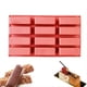 thumbnail image 4 of Molde de Barras de Proteína Silicona de 12 Cavidades, Barra Granola Rectangular, Herramienta para Hornear, Molde de Silicona, Molde para Pastel Francés, Herramienta para Postres, 4 of 5