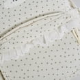 thumbnail image 2 of Corduroy Backpack, Polka Dot School Backpack with Bowknot, Lace Trim Schoolbag for Travel Shopping Outdoor, Beige, 2 of 10