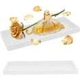 thumbnail image 2 of Spencer Countertop and Vanity Tray, Silicone Bathroom Tray, Flexible Dish Soap Holder for Kitchen, Bathroom Counter Organizer, Shower Toilet Tank Tray Decor Accessory, Bath Tub Tray, 2 of 10
