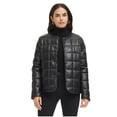 thumbnail image 1 of Calvin Klein Womens Boxy Quilted Puffer Jacket, black, L, 1 of 1