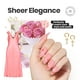 thumbnail image 4 of Set de esmaltes de uñas Beetles Jelly, 6 colores, rosa nude, para mujer, 4 of 7