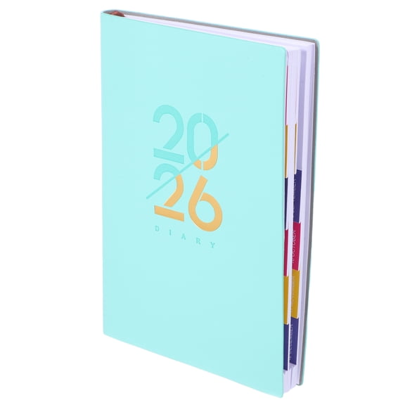 OULII 2026 Undated Green Planner with Classic English Interface for Time Management
