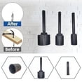 thumbnail image 3 of Heavy Duty Forged Steel T Post Driver and Hammer Drill Capability Save Time Fence Post Ground Rod for Making Fence Post Driving a Breeze, 3 of 7