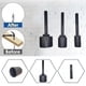 thumbnail image 3 of Capacidad Para Atornillar Postes En T De Acero Forjado De Alta Resistencia Y Taladro Percutor Que Ahorran Tiempo Varilla De Tierra Para Postes De Cercas Para Hacer Que Conducir, 3 of 7