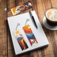 thumbnail image 3 of Pinting Diamantes Bookmark 3pcs Screwing Senderismo Forma Especial para Amantes Los Libros, 3 of 9