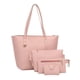 thumbnail image 2 of Bolsa 4 unids/set mujer PU cuero mujer sólido de mano Casual mensajero monedero Ndcxsfigh Para Estrenar, 2 of 9