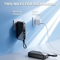 thumbnail image 3 of Cargador portátil DYDMTT 10000mAh USB-C 27W con cable incorporado, 3 of 7