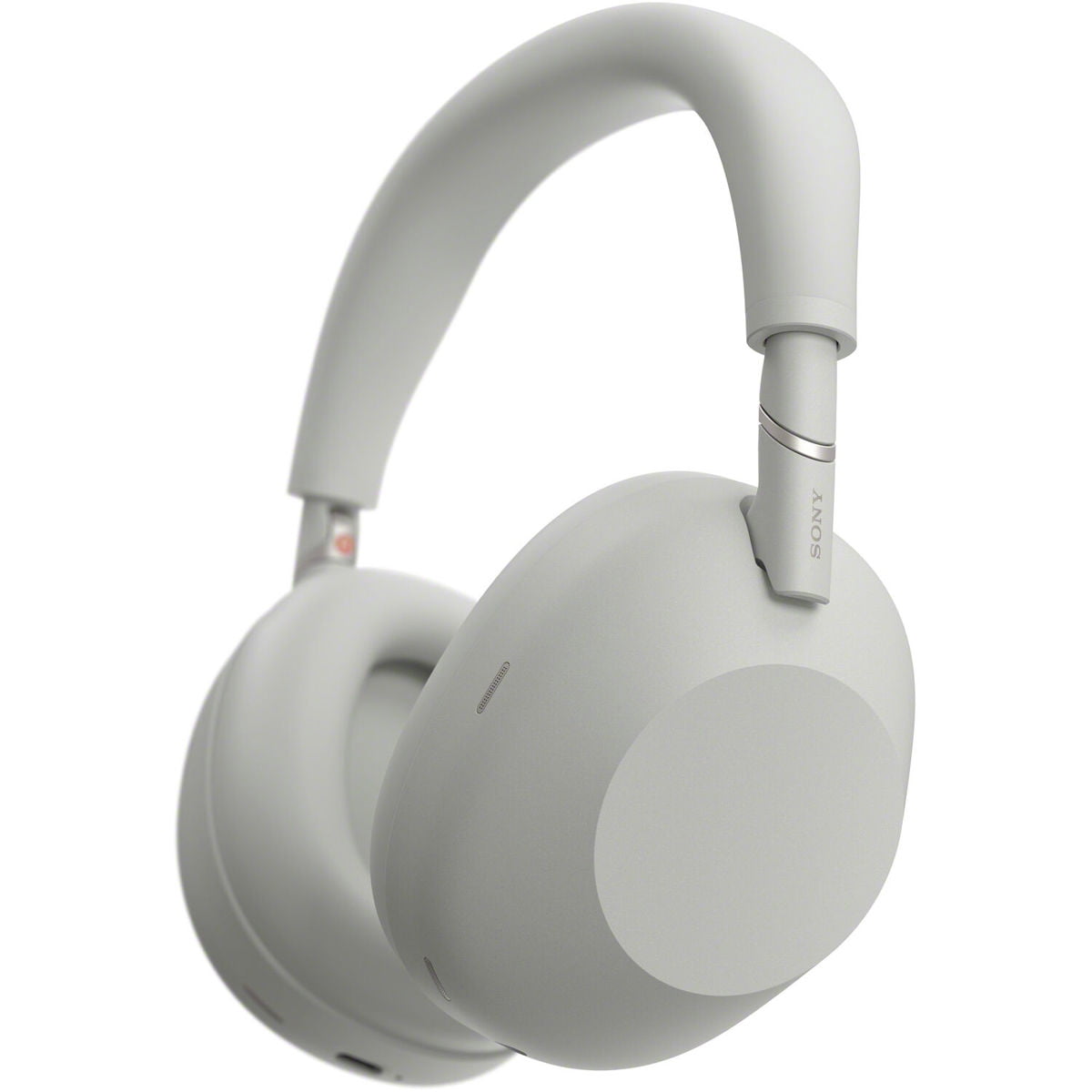 Sony WH-1000XM6 Wireless Noise Canceling Closed Back Over-Ear Headphones, Platinum Silver + P-Bank + Stand + Wall Charger