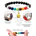 thumbnail image 6 of Pet Memorial Gift For Loss of Dogs Cat, Rainbow Bridge Glass Jar Bracelet, Cylinder Cat Dog Urn for Pet Ashes Cremation Keepsake Women And Men Who Dog Sympathy Commemorative Gift, 6 of 6