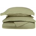 thumbnail image 1 of Ensemble de Housse de Couette en Coton Égyptien 650 Fils Simple-Sage, 1 of 2
