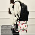 thumbnail image 6 of FORMRS Student Insulated Lunch Bag with Shoulder Strap Reusable Cooler Box for School, Red Cherry, 6 of 9