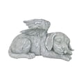 thumbnail image 1 of Jinsinto Statue de Chien Ange en Polyrésine, Statue d'Animal, 1 of 5