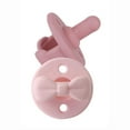 thumbnail image 1 of Itzy Ritzy Sweetie Soother 2-Pack Silicone Pacifiers, Pink Bows, for Infants, 0+ Months, 1 of 4