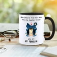 thumbnail image 3 of KAAYEE Couple Penguin Mug-Penguin Wedding Gifts For Couple,Husband Wife,Couple Gifts For Christmas,Valentines,11oz Ceramic Coffee Mug, 3 of 6