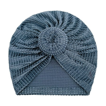 

Gubotare Baby Hats With Bows Elastics Toddler Girls Turban Solid Cap Baby Hat Knotted Boys Baby Care C One Size