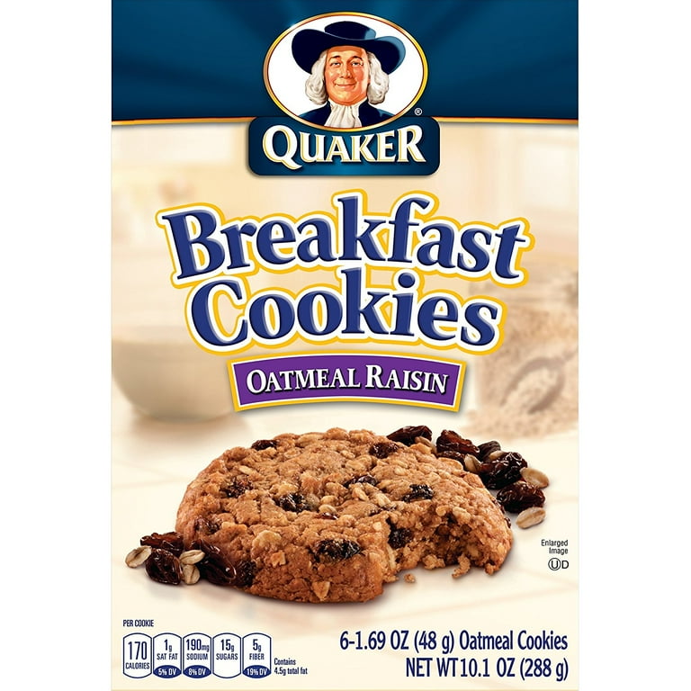 Quaker Oatmeal Cookies Recipe • Straight from the Quaker Oats Box!