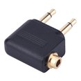 thumbnail image 3 of Adaptadores de vuelo eBoot Airplane Airline para auriculares (paquete de 3, chapado en oro), 3 of 3