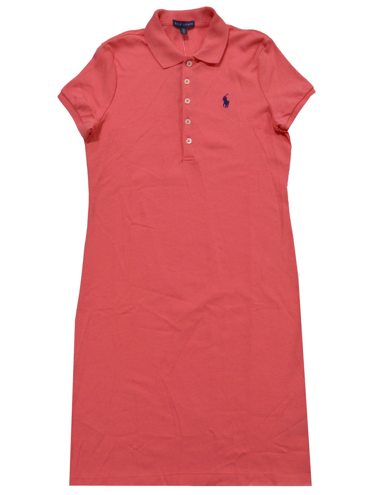 Polo Ralph Lauren Women's Interlock Dress (XL, Pink Royal Pony ...