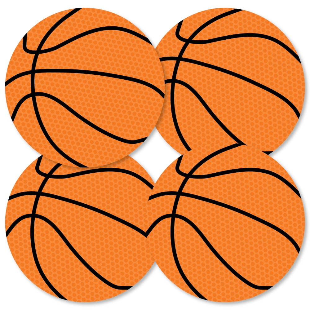 Big Dot of Happiness Nothin' But Net - Basketball - Decorations DIY Baby Shower or Birthday Party Essentials - Set of 20
