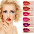 thumbnail image 3 of Aliver Wine Lipstick 6 Colors Wine Lip TInt Matte Long Lasting Lip GlossSet, 3 of 7