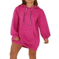 thumbnail image 1 of Solid Color Hoodies for Women  Quilted Sweatshirts for Fall Fashion, 1 of 7