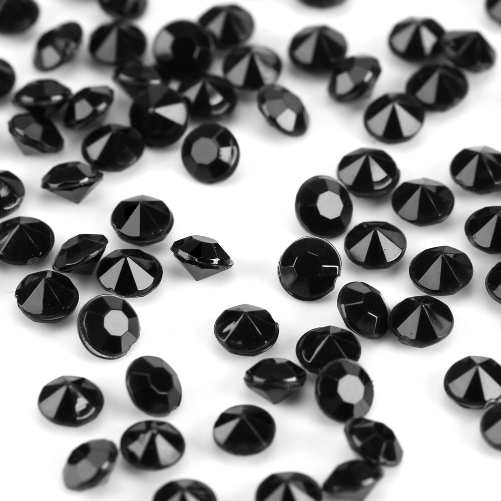 Tebru 2000x 4.5mm Acrylic Confetti Table Scatters Clear Vase Fillers