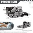 thumbnail image 7 of FOR U DESIGNS Hibiscus Floral Print 2 Pcs RV Dinette Cushion Covers Elastic Camper Cushion Slipcover Non-Slip RV Couch Cover Furniture Protector for RV Camper Car Bench, 7 of 7