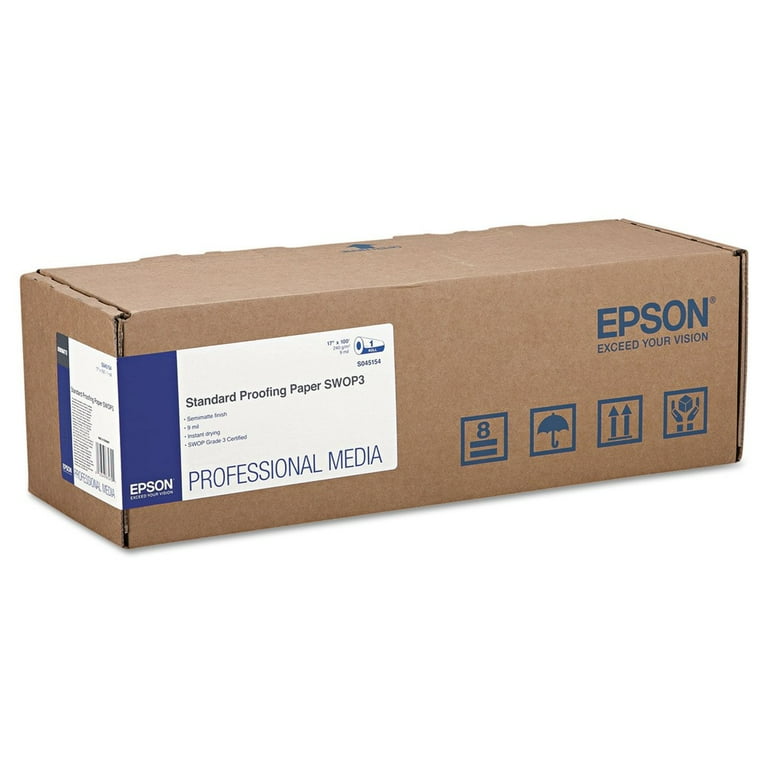 Standard Proofing Paper Roll SWOP3, 9 mil, 17 Standard Proofing Paper Roll SWOP3, 9 mil, 17