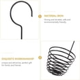 thumbnail image 6 of Aoyunhp 2Pcs Pineapple Hook,Air Plant Holder,Plant Hanging Hook,Spiral Hooks,Plant Display Rack Display Hanger for Plant Holder Tillandsia Hanger Modern Hanger Plant Hook, 6 of 9