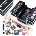 thumbnail image 1 of Color Nymph Kits de maquillaje profesional para niñas Kit de maquillaje para adolescentes con estuche de almacenamiento Kit de maquillaje para mujeres Cosméticos Kit completo Embalaje individual Sombr, 1 of 5