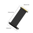 thumbnail image 4 of CNKOO PCI-E Cable PCI-E 16x 3.0 Extension Cord Graphic Card Extender Cable Computer Accessory  Dual 180°  20cm, 4 of 10