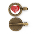 thumbnail image 1 of El día de San Valentín Rojo en forma de corazon Broche broche broche broche broche broche, 1 of 3