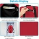 thumbnail image 4 of Bolsa de gimnasia de viaje de 14 pulgadas, bolso deportivo con correa para el hombro, almacenamiento impermeable para zapatos, ropa y artículos esenciales para el gimnasio, bolso de fitness de 14 pulg, 4 of 6