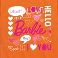 thumbnail image 3 of Barbie - Barbie Valentine's Collage - Toddler And Youth Short Sleeve Graphic T-Shirt, 3 of 5