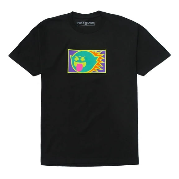 Pink Dolphin Men's Ghost Room Tee T-Shirt - Black (Small)