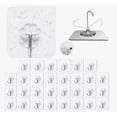 thumbnail image 1 of 150 Ganchos Xtellar  Acero Autoadhesivos De Pared Para Baño Toallero Color Plateado, 1 of 2