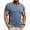 Blue, variant on Men's Contrast Stitch Crew Neck Short Sleeve T-Shirt Cotton Casual Tee Stylish Daily Wear Top for Men Navy M