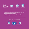 thumbnail image 4 of Tru Earth Laundry Detergent Sheets - Lilac Breeze Scent - Up to 64 Loads (32 Sheets) - Laundry Detergent Eco-Strips, 4 of 9